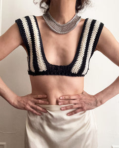 Falconiere Circle Collar - Silver-Tone Round Chainmail Necklace - Made to Order 3-6 weeks